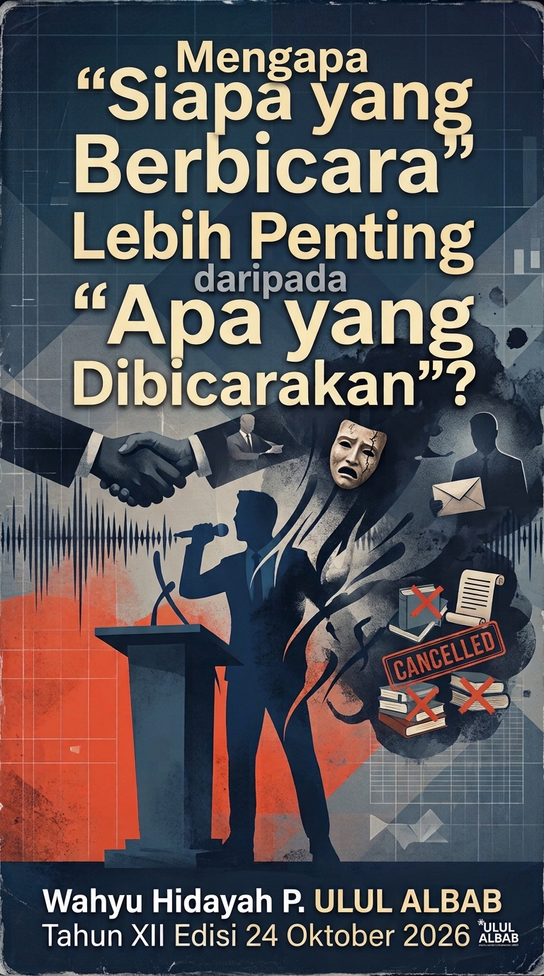Mengapa "Siapa yang Berbicara" Lebih Penting daripada "Apa yang Dibicarakan"?